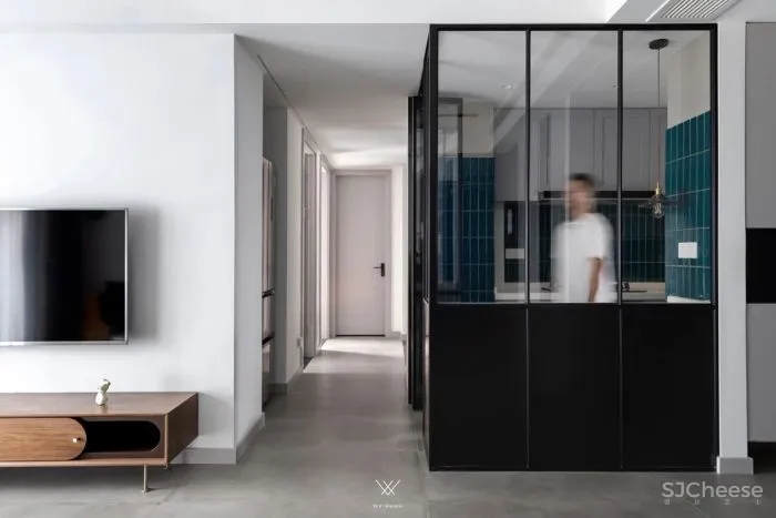 89㎡现代北欧,极简大方的设计,营造清新优雅的舒适