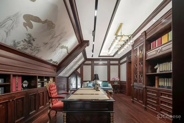 新作|成都1000㎡典雅豪宅,一场时光彼岸的文艺复兴