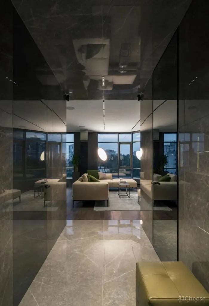 乌克兰高级灰,最纯粹的豪宅格调 YoDezeen Architects