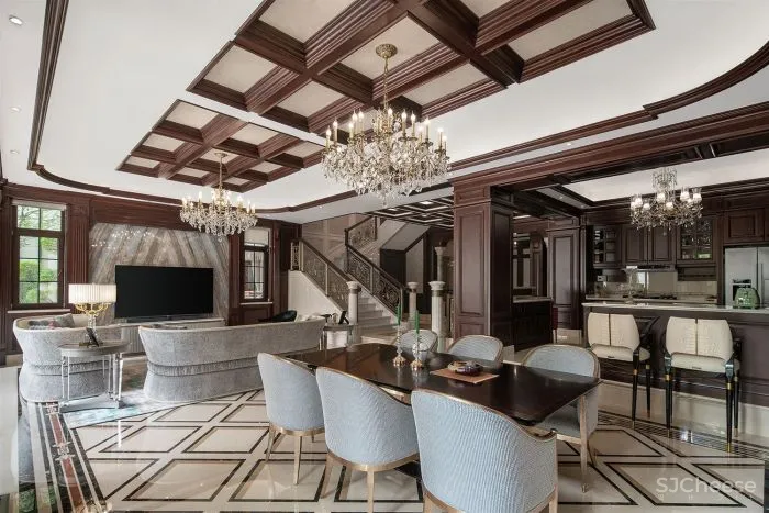 新作|成都1000㎡典雅豪宅,一场时光彼岸的文艺复兴