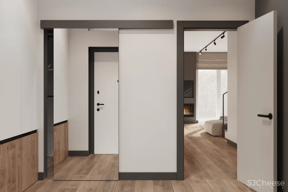 三居室复式公寓,高级感和生活感并存!