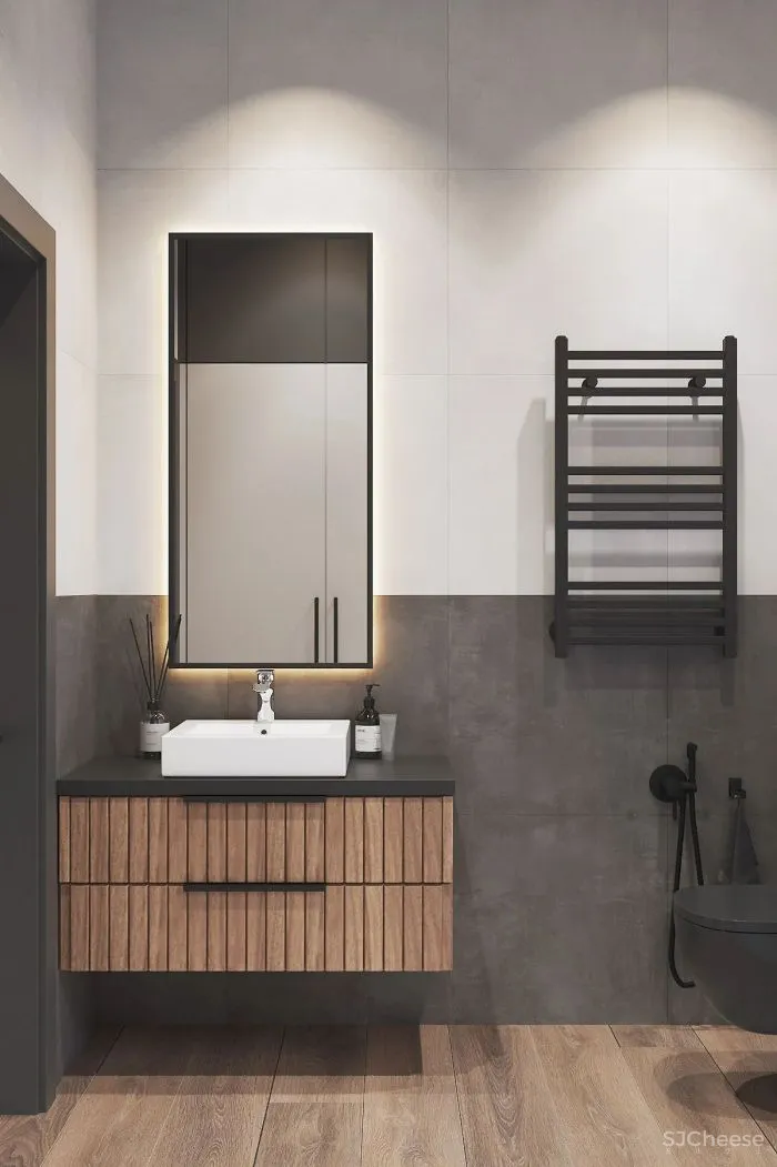 三居室复式公寓,高级感和生活感并存!