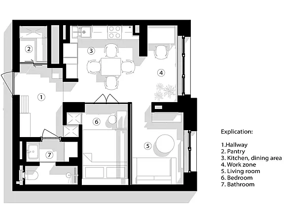 40㎡斯堪的纳维亚风精致小公寓，清爽显大超一倍！