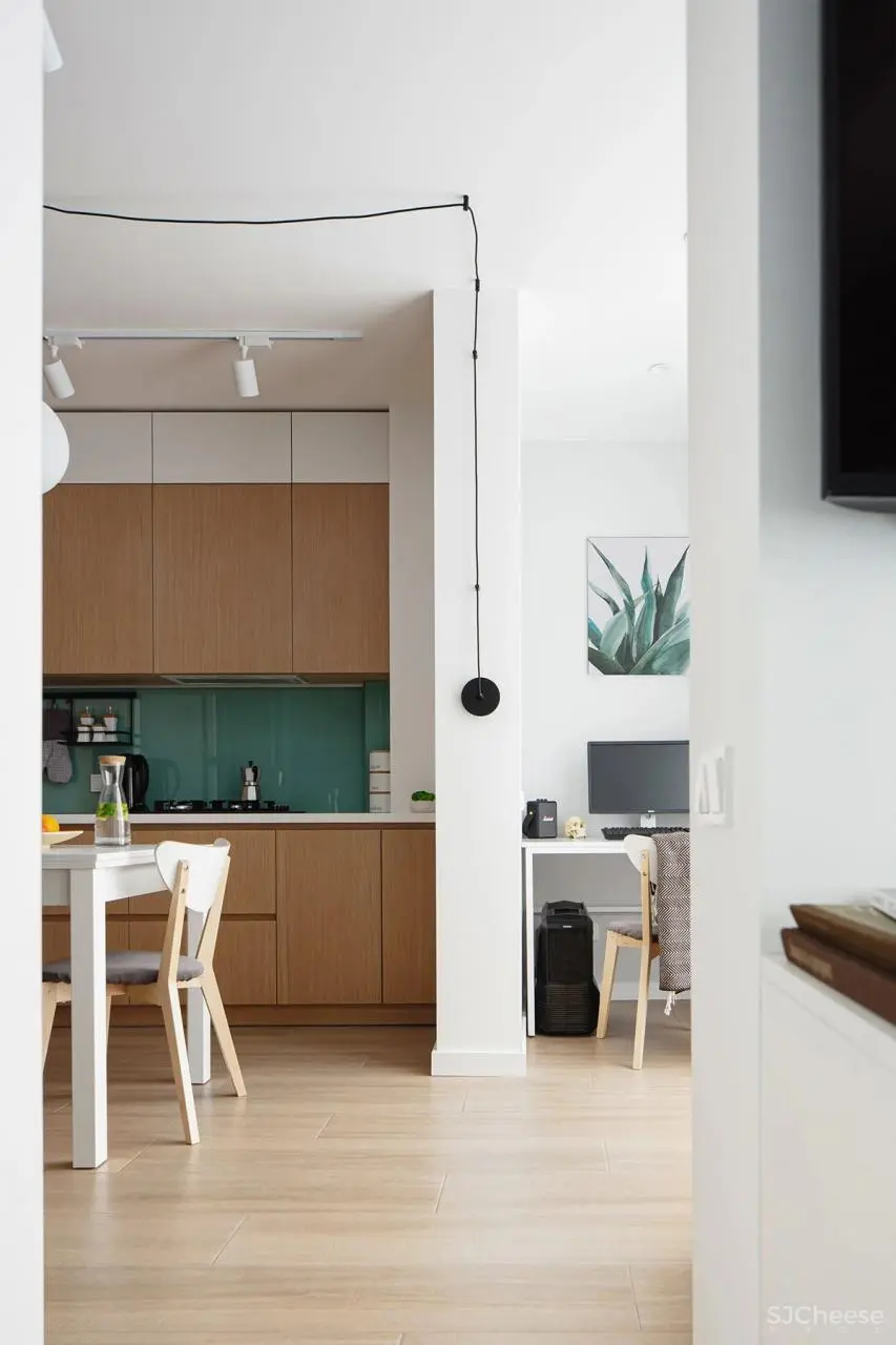 40㎡斯堪的纳维亚风精致小公寓，清爽显大超一倍！