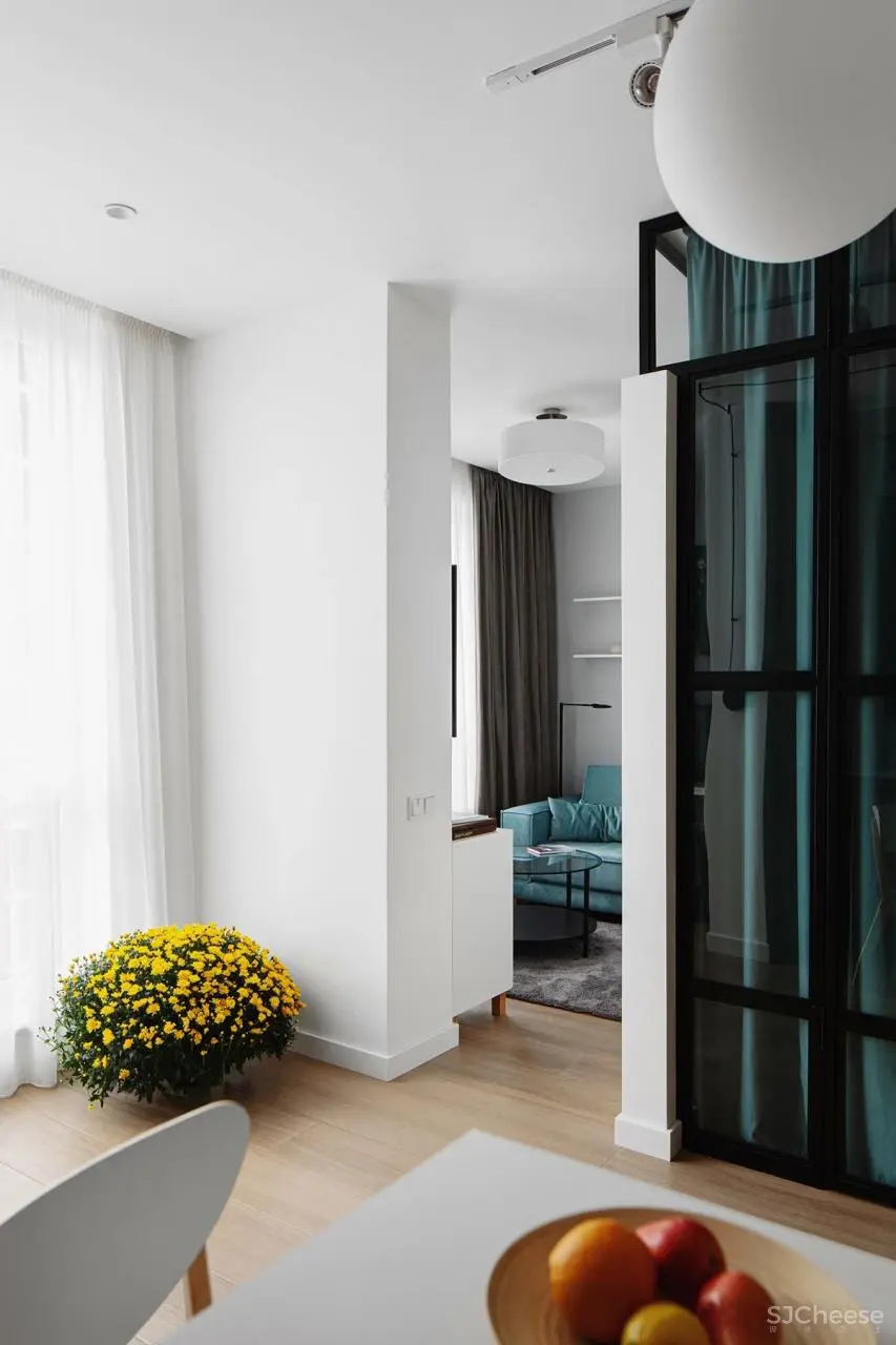 40㎡斯堪的纳维亚风精致小公寓，清爽显大超一倍！