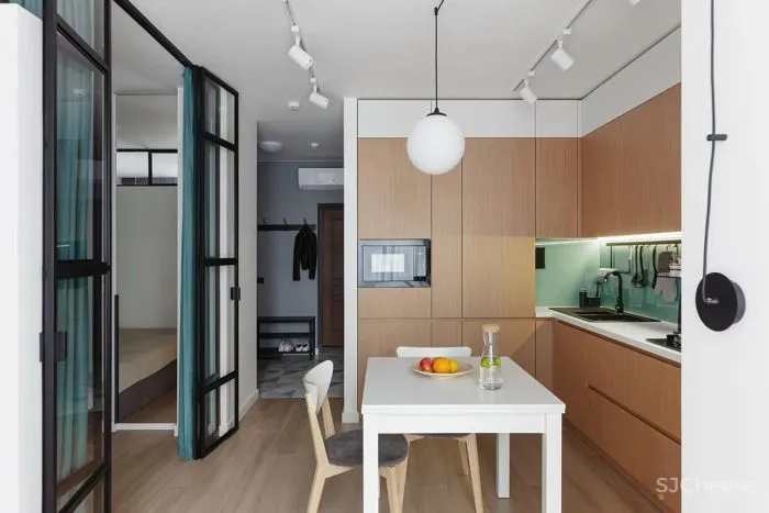 40㎡斯堪的纳维亚风精致小公寓，清爽显大超一倍！