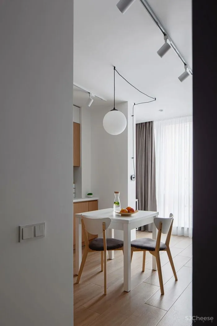 40㎡斯堪的纳维亚风精致小公寓，清爽显大超一倍！