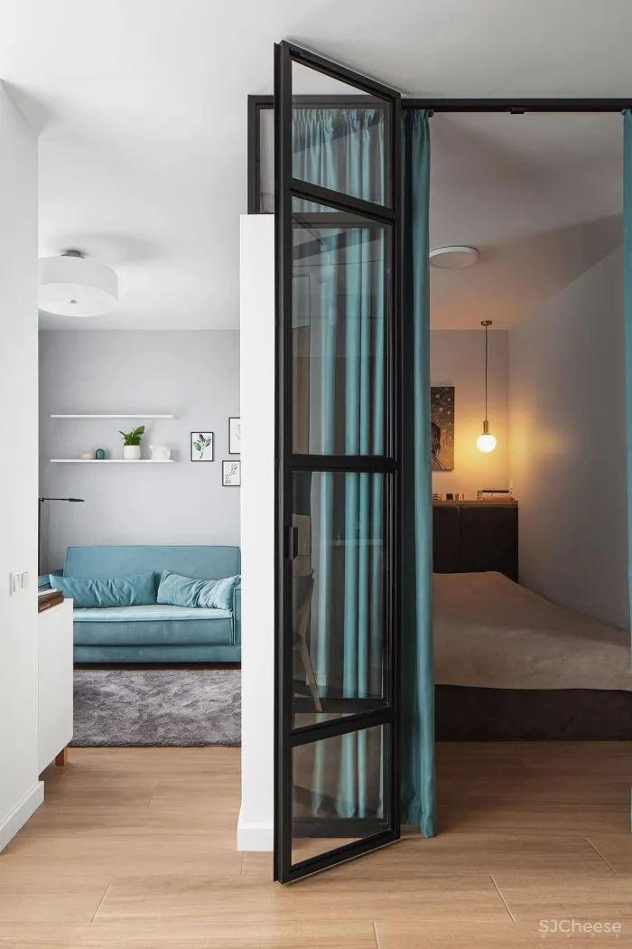 40㎡斯堪的纳维亚风精致小公寓，清爽显大超一倍！