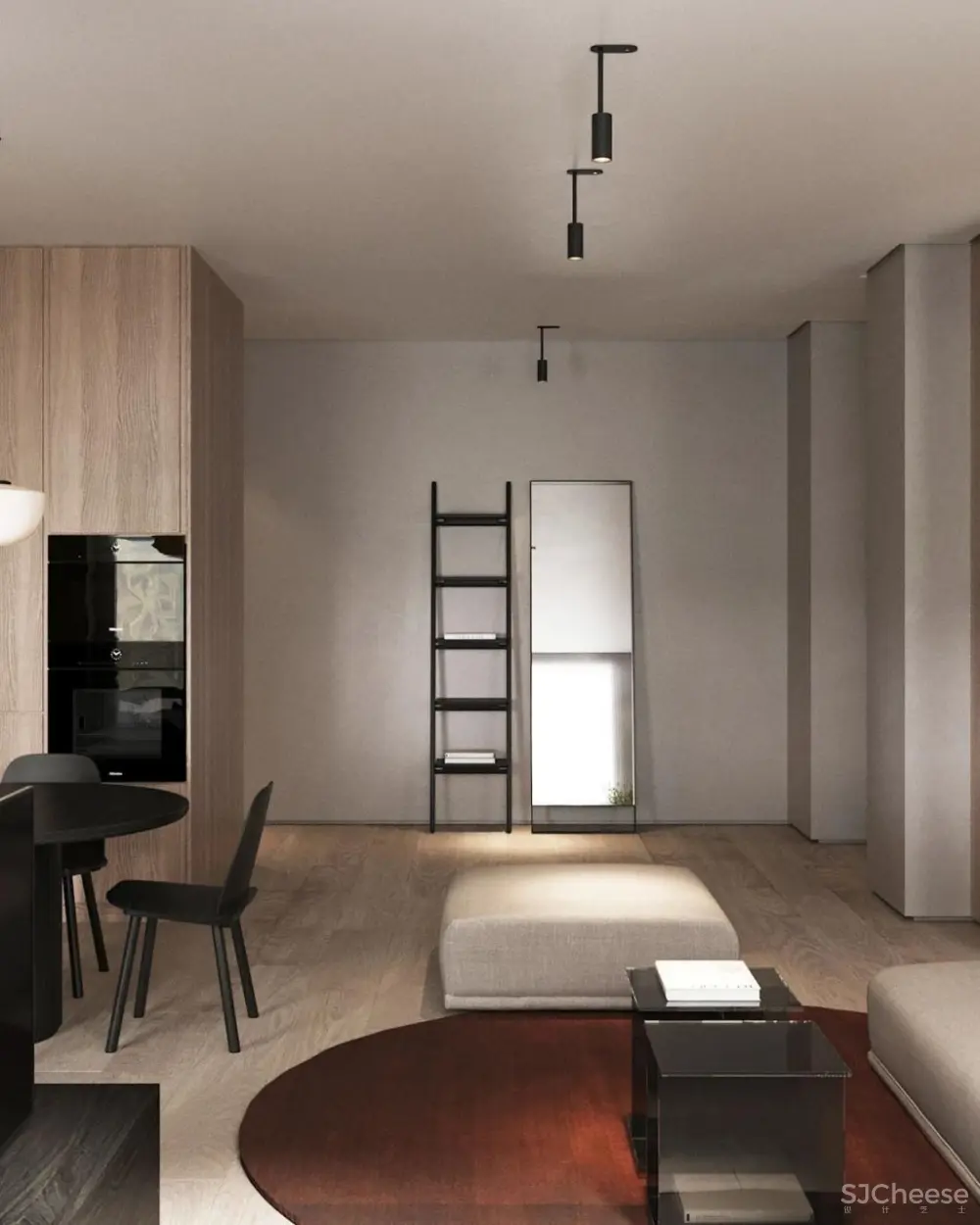 浅灰 原木,气质范!