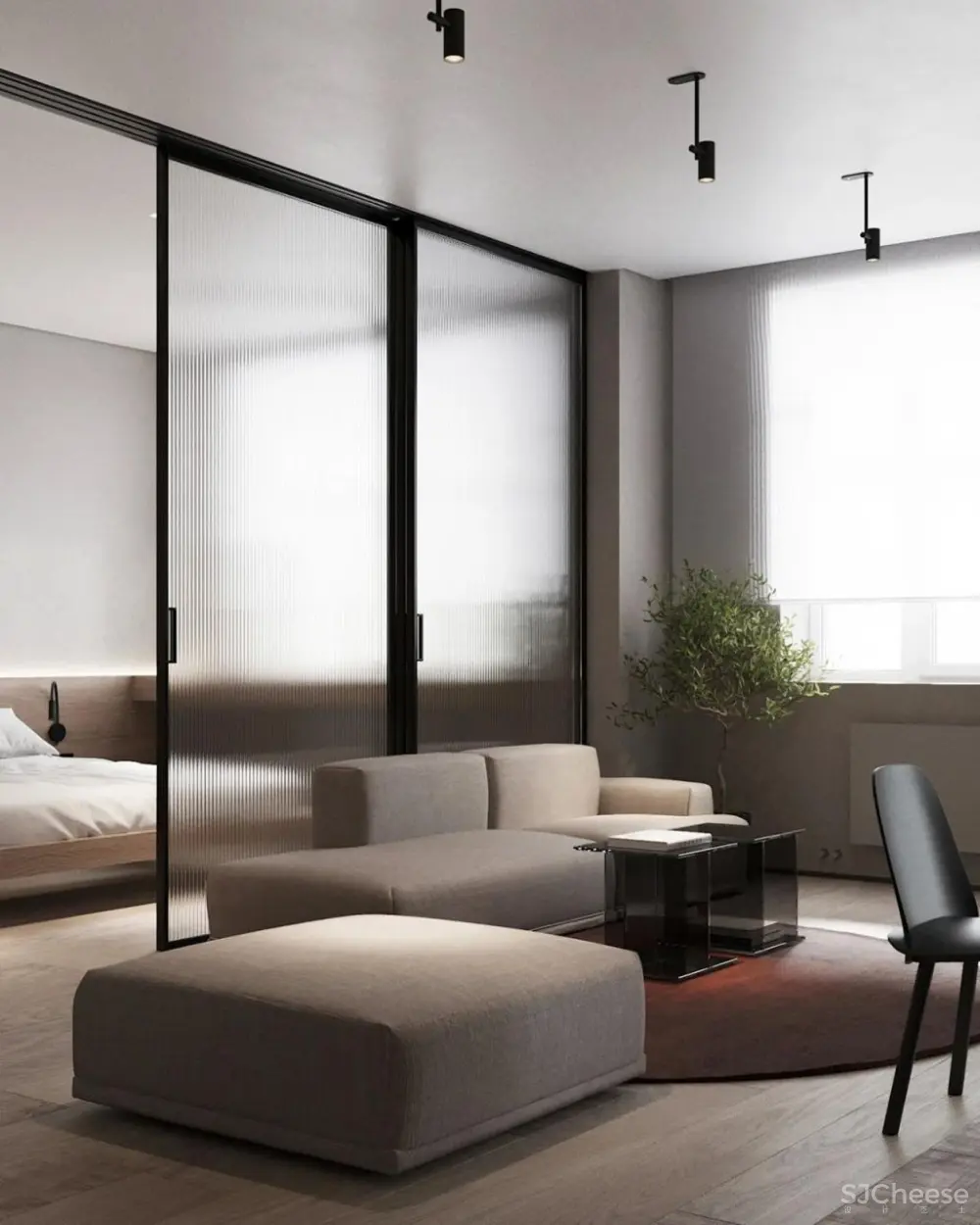 浅灰 原木,气质范!