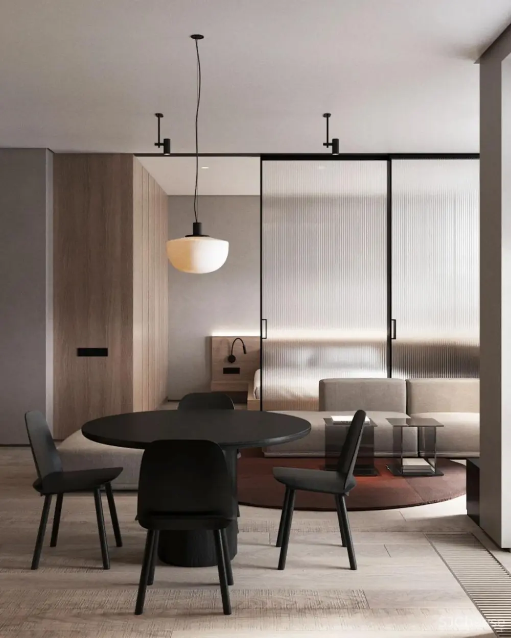 浅灰 原木,气质范!