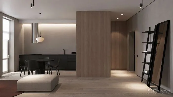 浅灰 原木,气质范!