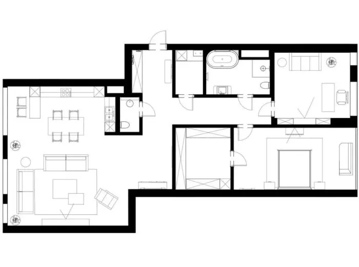 145㎡法式公寓，优雅知性，确实有必要！