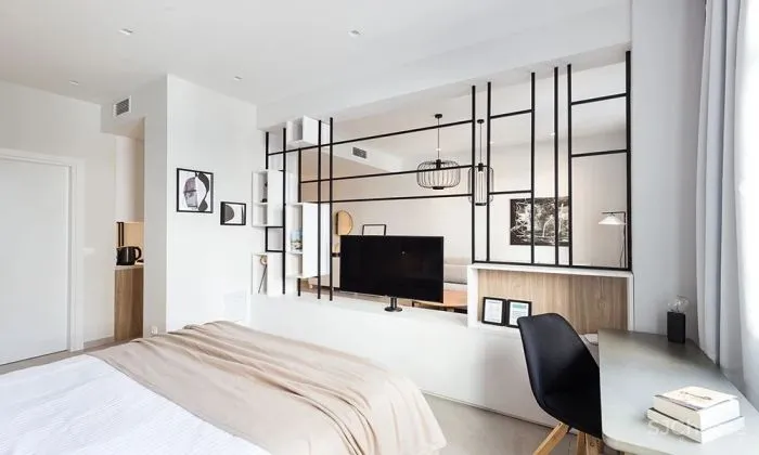 拒绝循规蹈矩,这个现代风公寓被“造”的十分有趣!