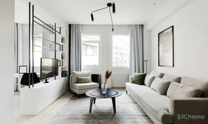 拒绝循规蹈矩,这个现代风公寓被“造”的十分有趣!