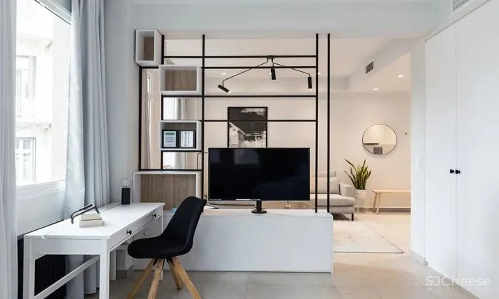 拒绝循规蹈矩,这个现代风公寓被“造”的十分有趣!