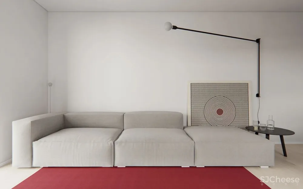 88㎡ 简约设计，三室一厅这样规划打造弹性大空间