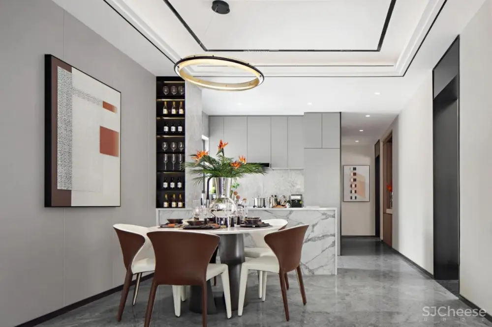 新作丨派尚设计:125㎡现代美宅,日光至上 唯优雅永恒!