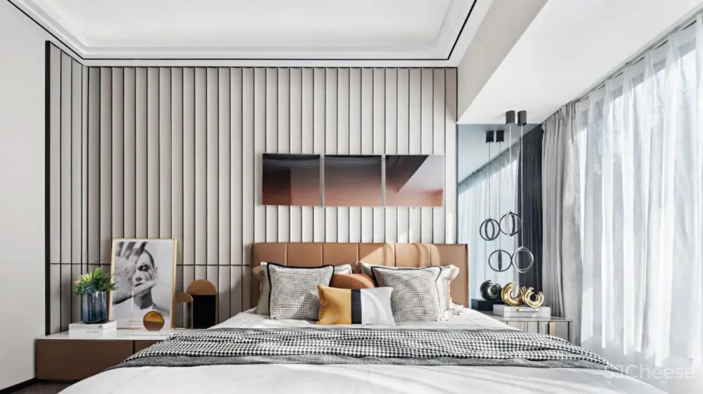 新作丨派尚设计:125㎡现代美宅,日光至上 唯优雅永恒!