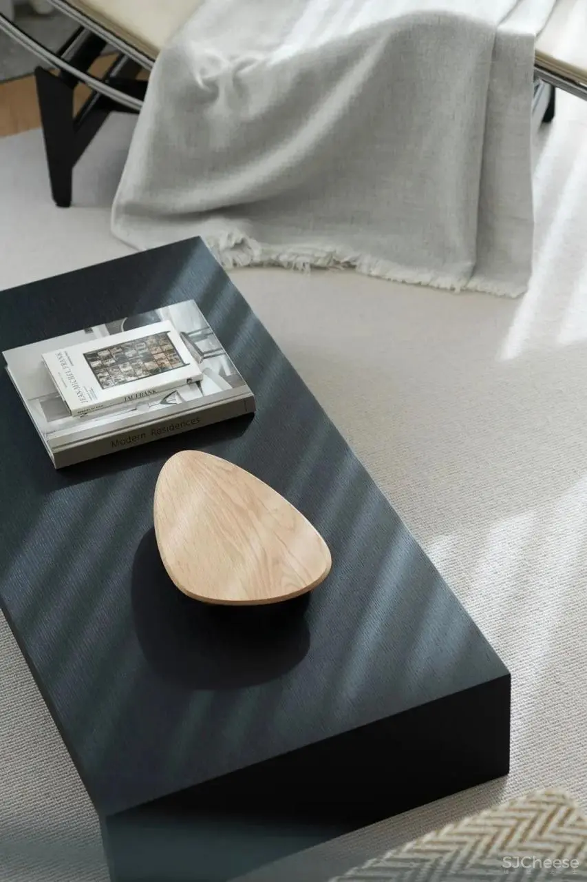 原木与大理石交融,简洁大方!