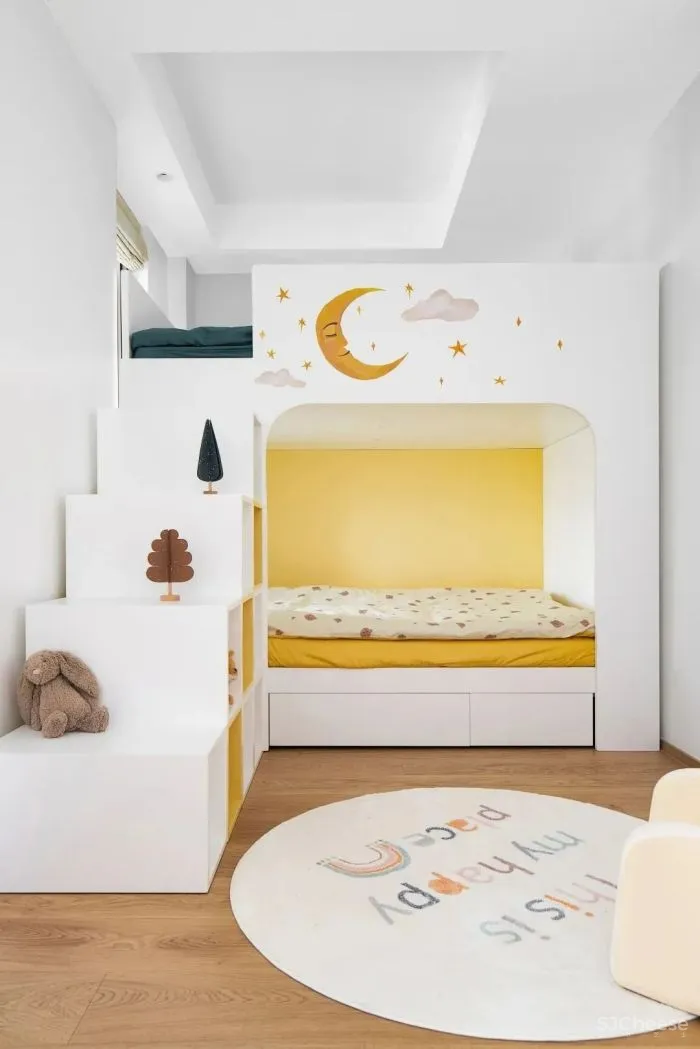 原木与大理石交融,简洁大方!