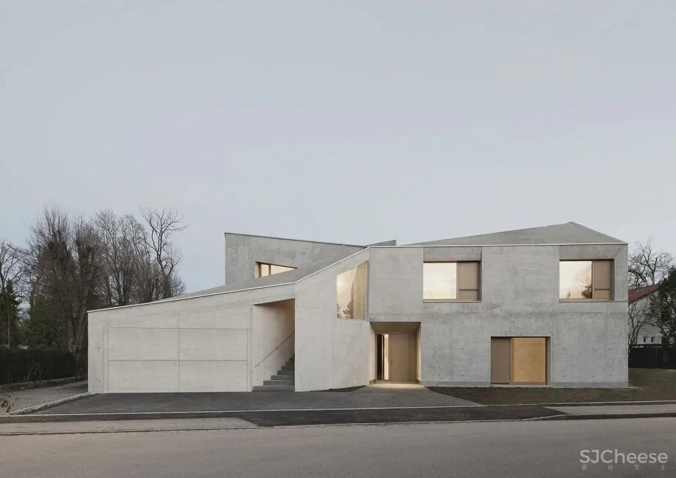 新作丨 庞大的混凝土“晶体” L别墅 POOL LEBER ARCHITEKTEN