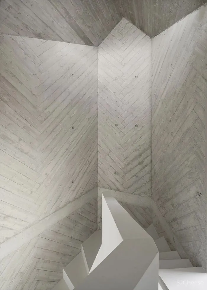 新作丨 庞大的混凝土“晶体” L别墅 POOL LEBER ARCHITEKTEN