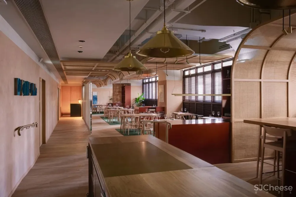 Snøhetta新作 丨 多种地域文化融合的香港Whey餐厅