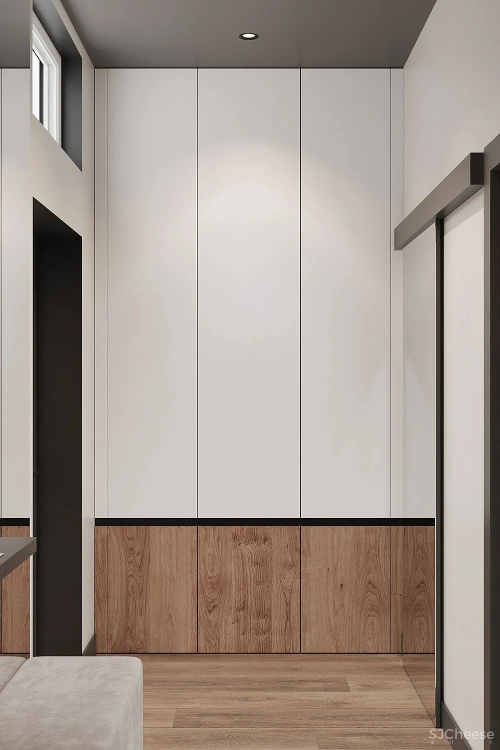 三居室复式公寓,高级感和生活感并存!