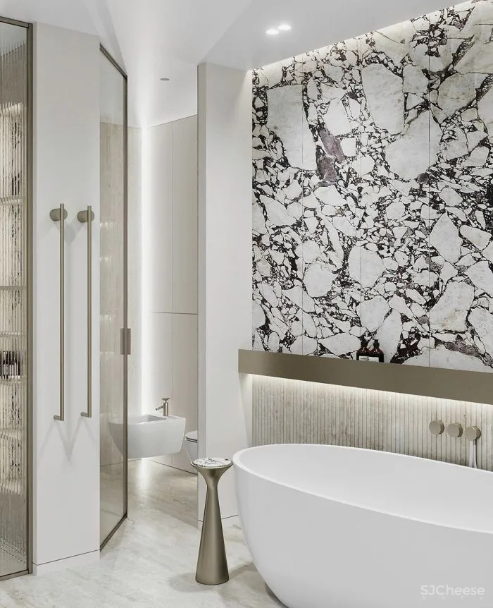 大理石这样用,打造十足高级感!