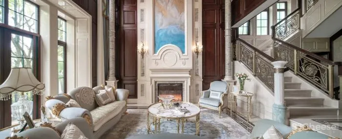 新作|成都1000㎡典雅豪宅,一场时光彼岸的文艺复兴