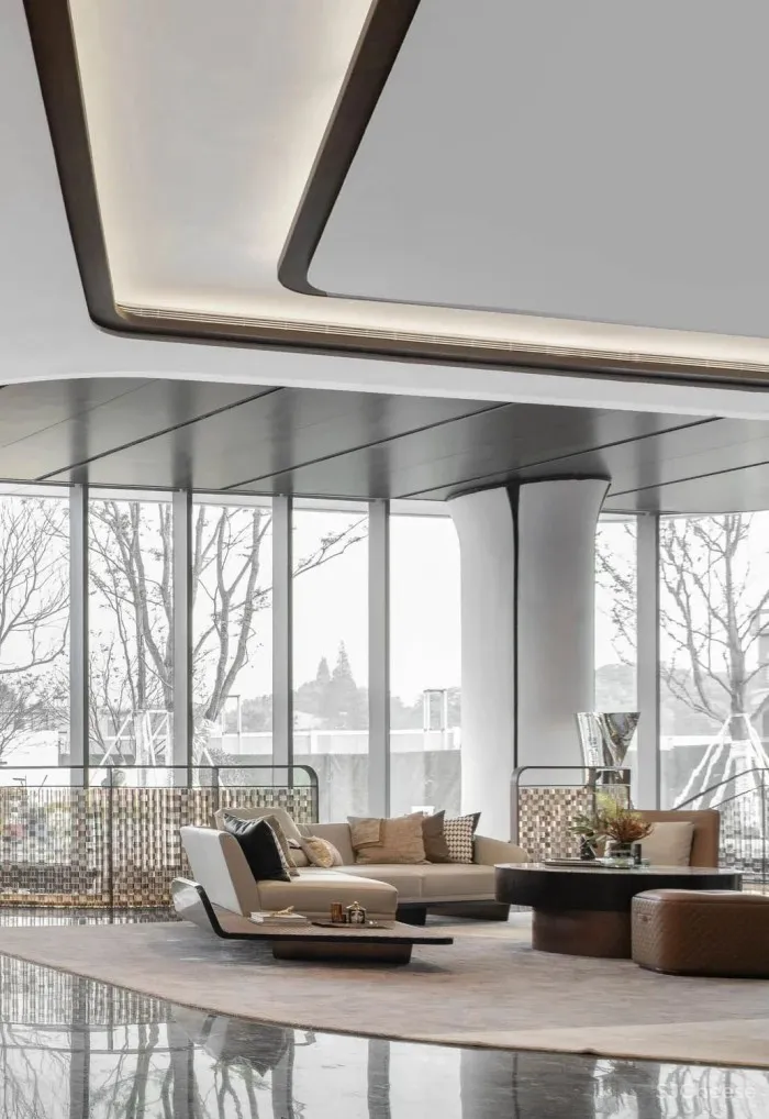 HWCD设计丨 武汉龙湖清能·天奕售楼处