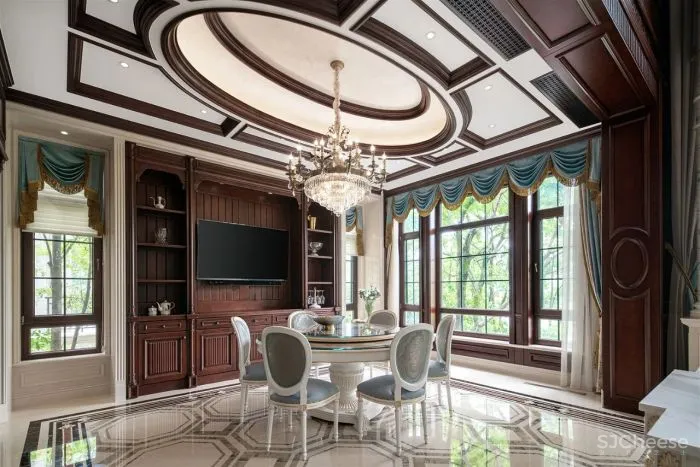 新作|成都1000㎡典雅豪宅,一场时光彼岸的文艺复兴