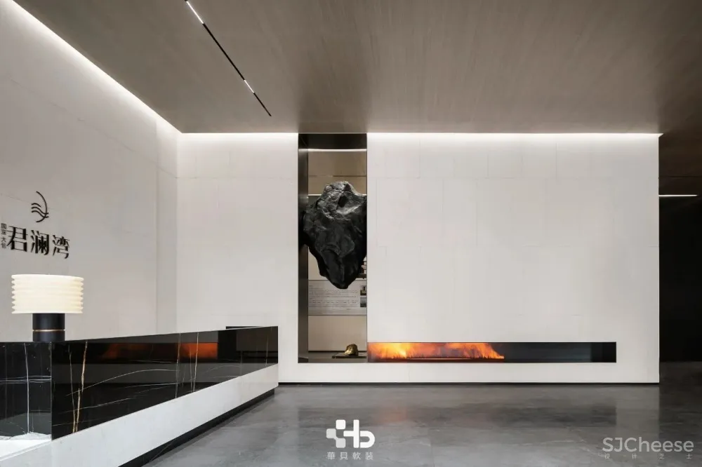 售楼处软装：文化栖息，江畔盛景 华贝软装「星作」