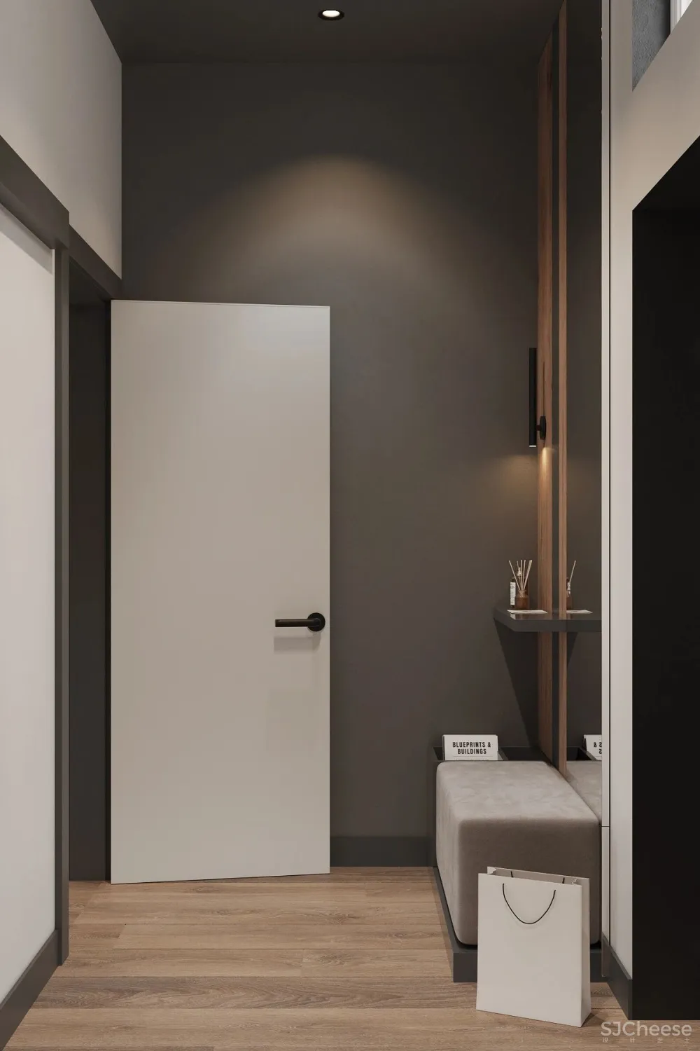 三居室复式公寓,高级感和生活感并存!