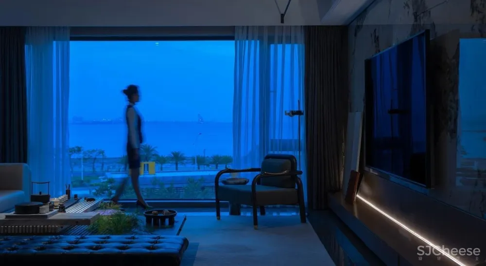 柘壹设计新作丨 窥见一线海居生活