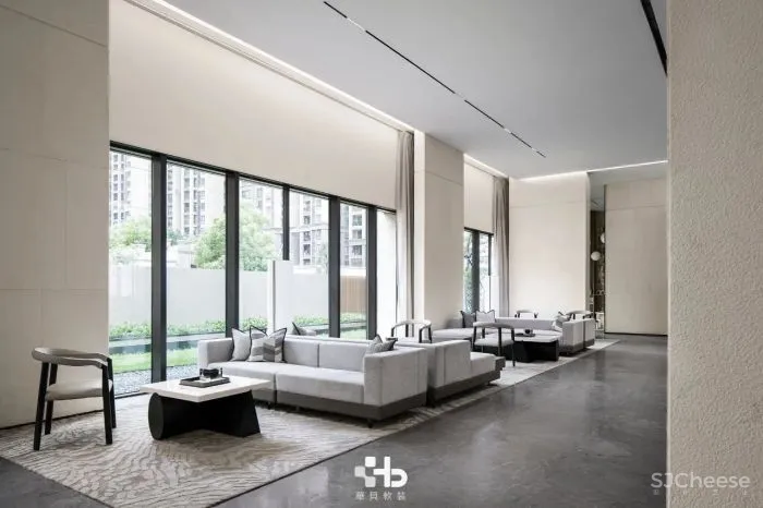 售楼处软装：文化栖息，江畔盛景 华贝软装「星作」