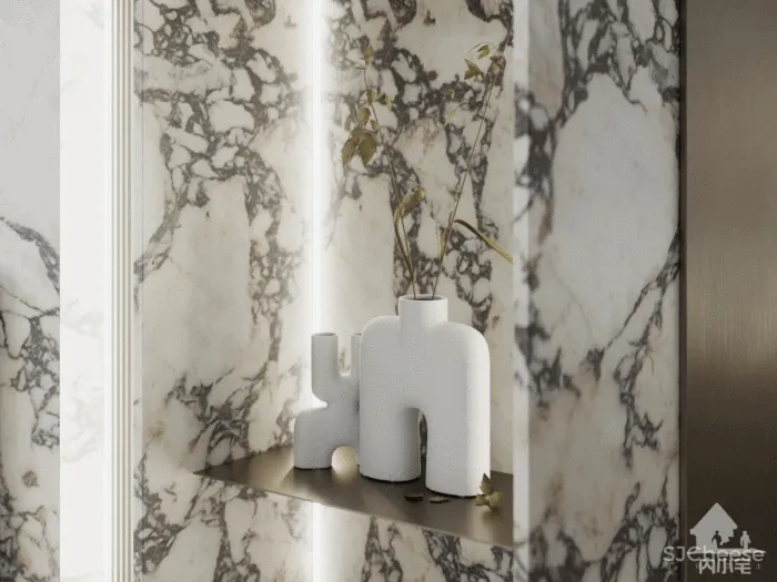 大理石这样用,打造十足高级感!