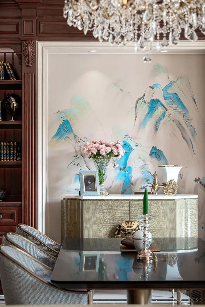 新作|成都1000㎡典雅豪宅,一场时光彼岸的文艺复兴