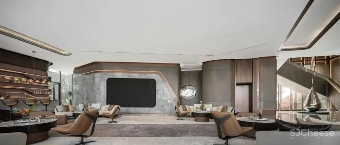 HWCD设计丨 武汉龙湖清能·天奕售楼处