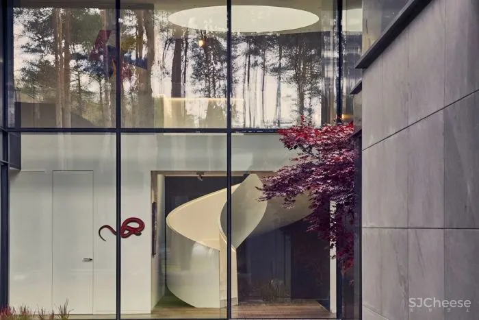 波兰,伊扎贝林,圆形木屋 Mobius Architekci