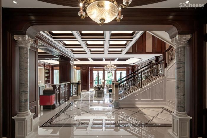 新作|成都1000㎡典雅豪宅,一场时光彼岸的文艺复兴