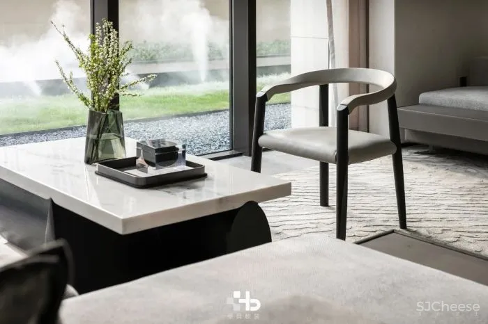 售楼处软装：文化栖息，江畔盛景 华贝软装「星作」