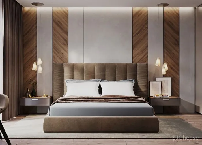 三居室复式公寓,高级感和生活感并存!