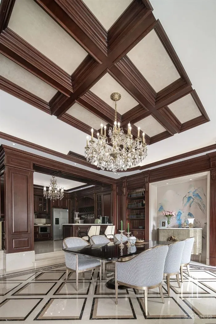 新作|成都1000㎡典雅豪宅,一场时光彼岸的文艺复兴