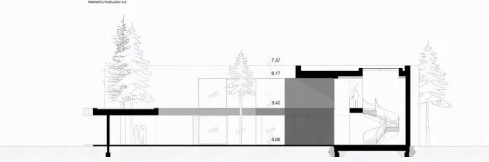 波兰,伊扎贝林,圆形木屋 Mobius Architekci
