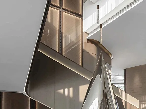 HWCD设计丨 武汉龙湖清能·天奕售楼处