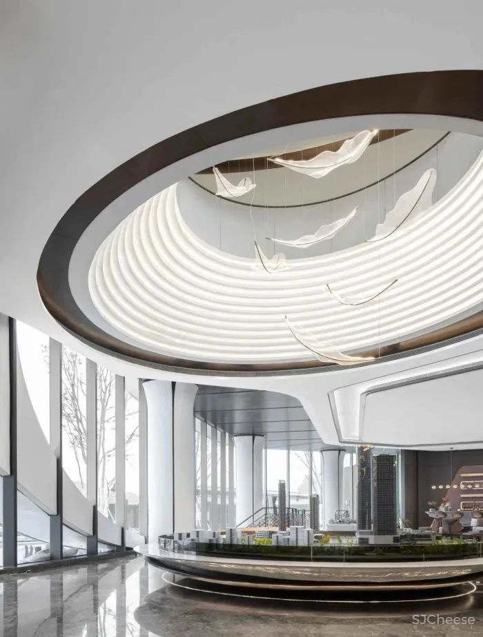 HWCD设计丨 武汉龙湖清能·天奕售楼处