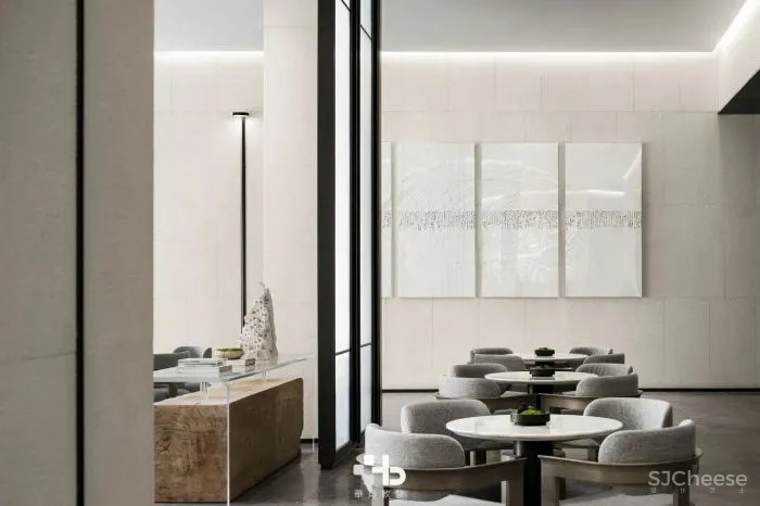 售楼处软装：文化栖息，江畔盛景 华贝软装「星作」