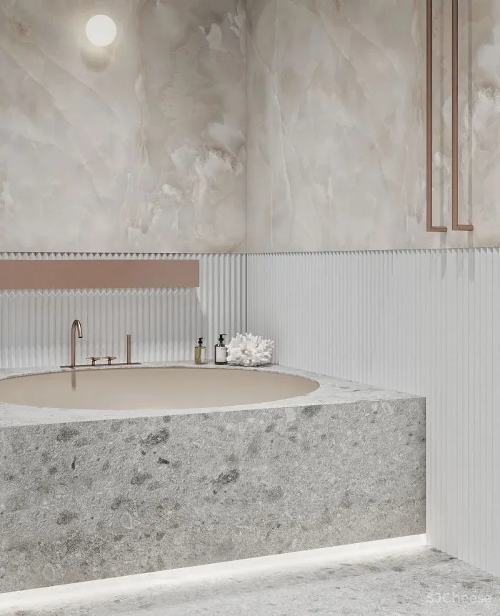 大理石这样用,打造十足高级感!